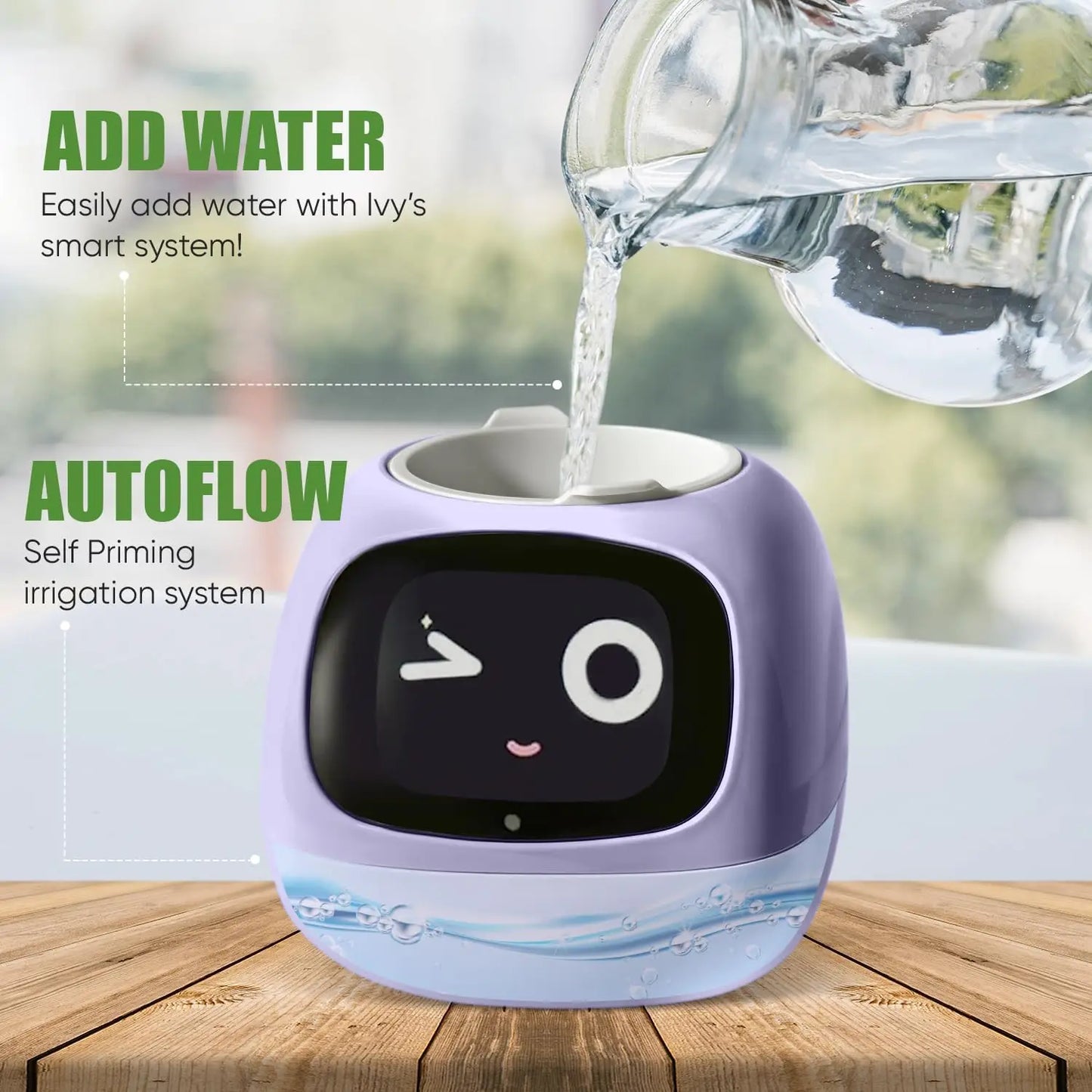 SmartPlanter Purple